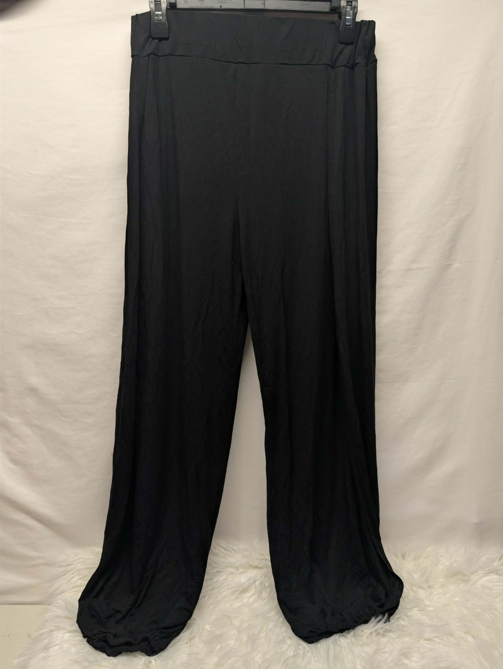 ✨️Nwot Black Wide-Leg Palazzo Pants for Women - Picture 3 of 5